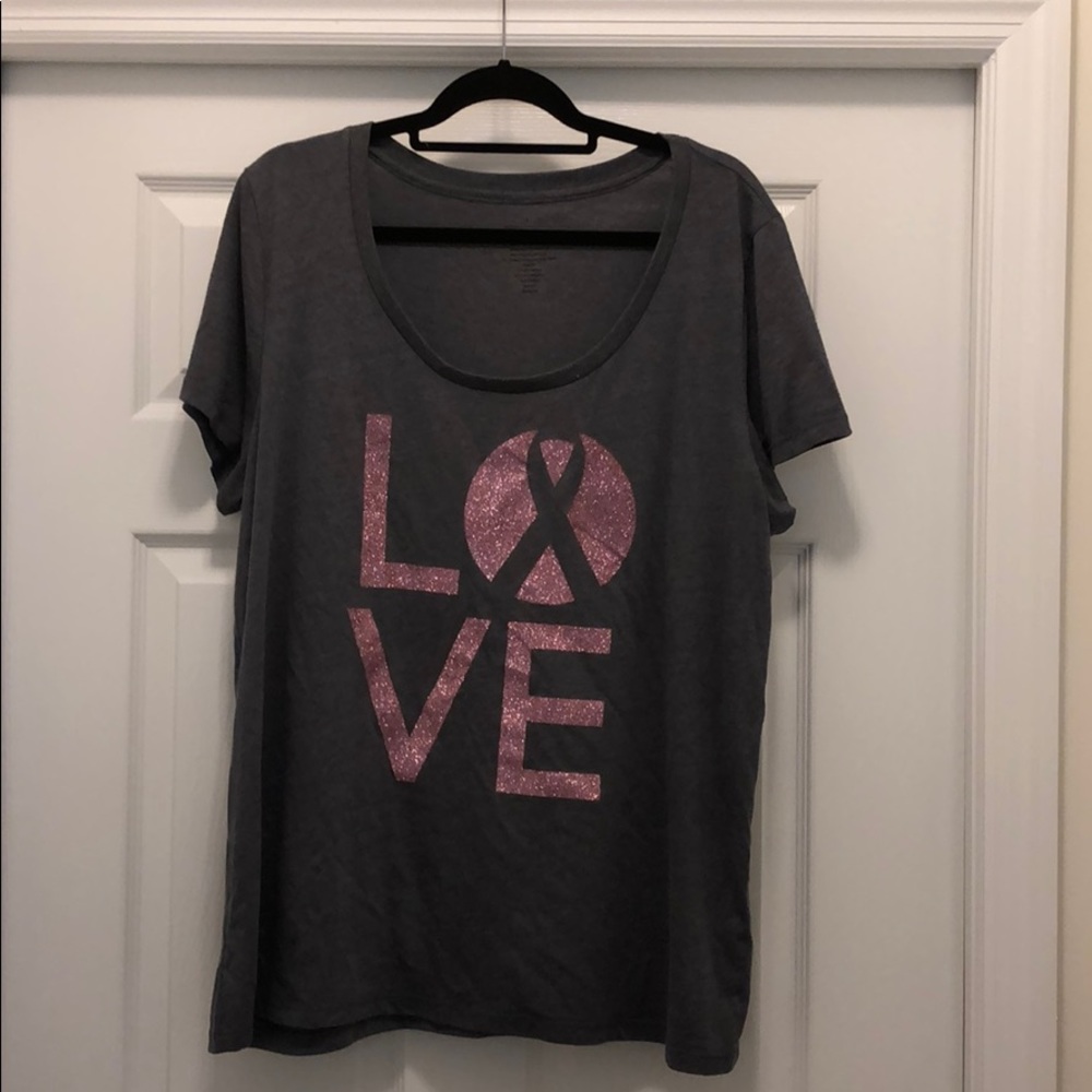 NWT Torrid Breast Cancer Awareness tee size 3